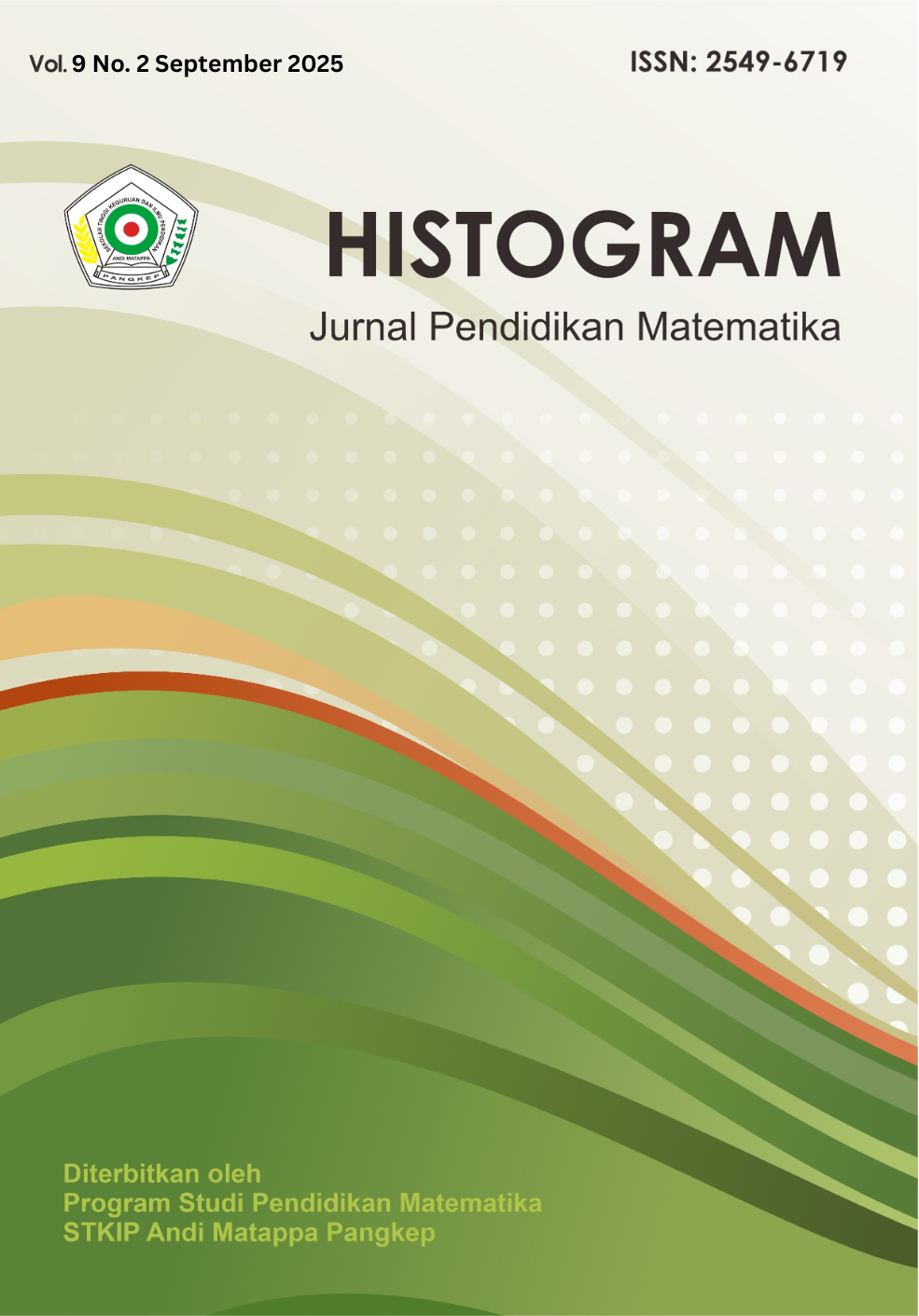 					View Vol. 9 No. 2 (2025): Histogram: Jurnal Pendidikan Matematika
				